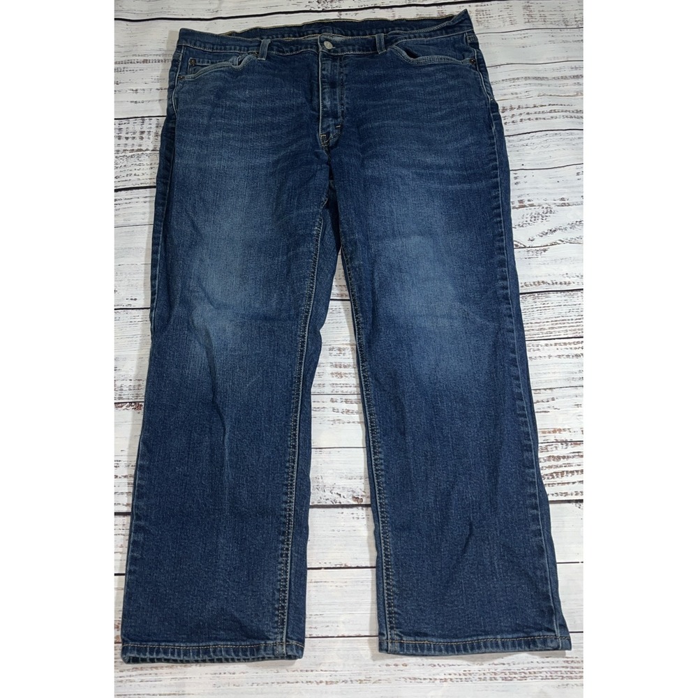 Levi's‎ 541 Blue Jeans Men's Denim 40x30 Athletic Taper Dark Blue